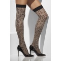 Pančuchy s leopardím vzorom