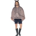 Party poncho leopard