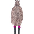 Party poncho leopard