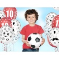 Balón s futbalovou loptou