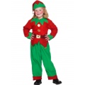 Detský kostým - Vianočný elf/Vianočná elfka