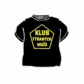 Tričko s vtipnou potlačou Klub týraných mužov